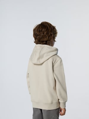 North Sails Kapuzenpullover Durchgehender Reißverschluss mit Maxi-Logo