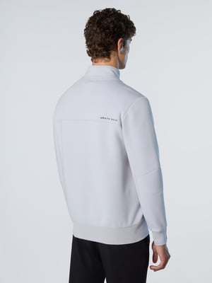 North Sails Sweatshirt Scuba-Gewebe mit durchgehendem Reißverschluss