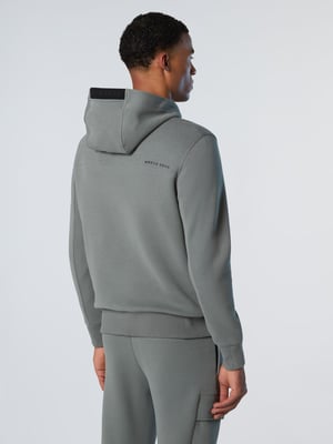 North Sails Kapuzenpullover Piqué Scuba Stoff