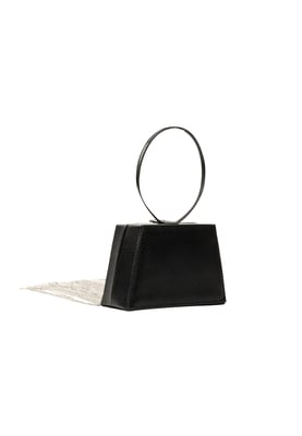 Faina Clutch/Abendtasche Damen schwarz