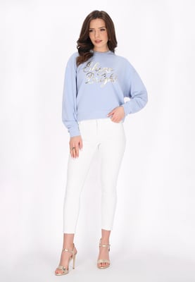 Faina Sweatshirt Frauen hellblau