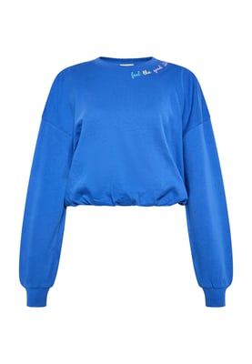 IZIA Sweatshirt Damen kobaltblau