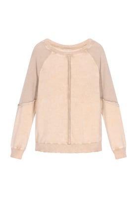IZIA Sweatshirt Frauen Beige