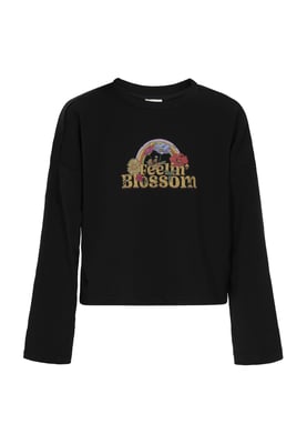 IZIA Sweatshirt Frauen Schwarz
