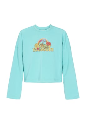 IZIA Sweatshirt Frauen Türkis