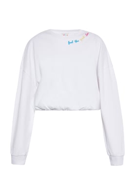IZIA Sweatshirt Damen weiss
