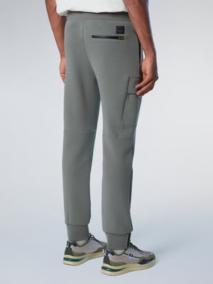 North Sails Jogginghose Piqué Scuba Stoff mit Cargo-Stil