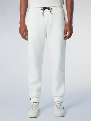 North Sails Jogginghose Piqué Scuba Stoff mit Cargo-Stil