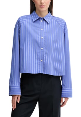 Gestreiftes Kurzes Shirt