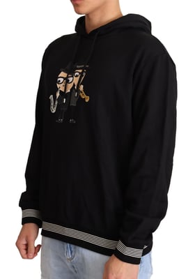 Musiker Print Hoodie Tsh6398