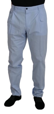 Helle Blaue Baumwollhose Pt0857