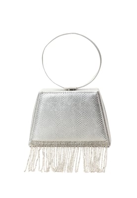 Faina Clutch/Abendtasche Damen Silber