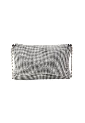 Faina Clutch/Abendtasche Damen Silber