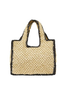 usha Handtasche Handtasche Frauen weiß-schwarz