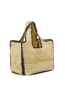 usha Handtasche Handtasche Frauen weiß-schwarz