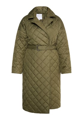 usha Steppmantel Damen oliv
