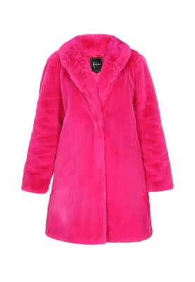 Faina Mantel Frauen Fuchsie
