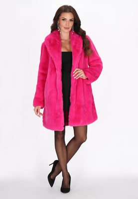 Faina Mantel Frauen Fuchsie