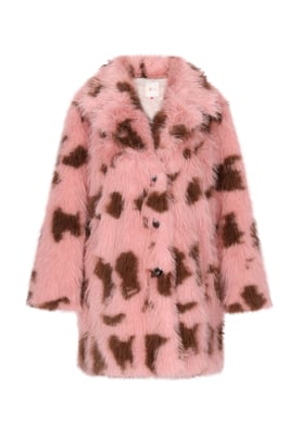 IZIA Mantel Damen Rosébraun