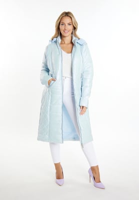 Faina Leichter Steppmantel Damen hellblau
