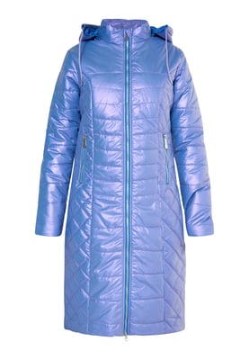 Faina Leichter Steppmantel Damen violett