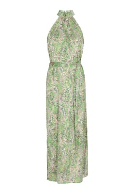 IZIA Kleid Frauen grün mehrfarbig