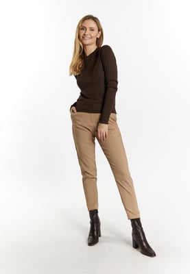 usha Strickpullover Damen dunkelbraun