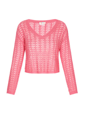 IZIA Pullover Frauen Koralle