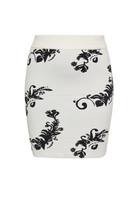 IZIA Felsen Damen wollweiß schwarz