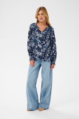 Langarm-Bluse CRTiah Langarm-Bluse Regular fit