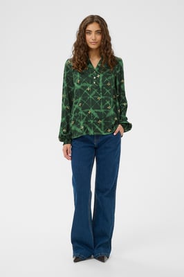 Langarm-Bluse CUmingo Langarm-Bluse Relaxed fit