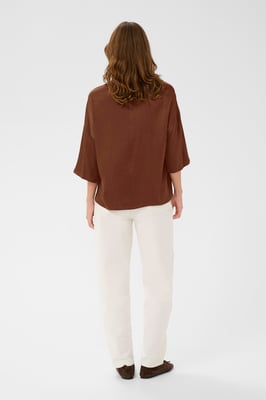 Kurzarm-Bluse SLMirabella Kurzarm-Bluse Lockere Passform