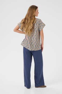 Kurzarm-Bluse CUbae Kurzarm-Bluse Relaxed fit