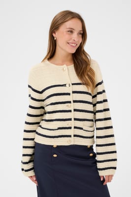 Strickjacke OlenaSZ Strickjacke Gerade Passform