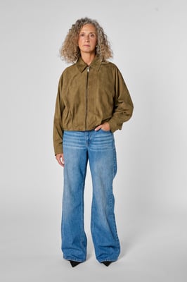 Lederjacke MWPetra Lederjacke Loose fit