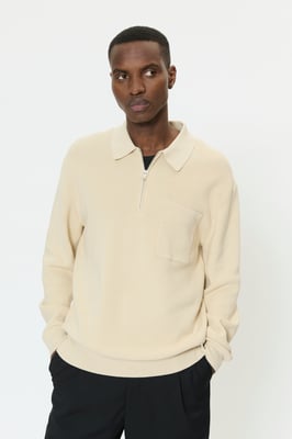 Strickpullover MAtopio Strickpullover Gerade Passform