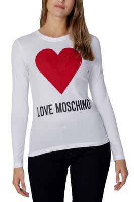Langärmliges T-Shirt mit verziertem Herz