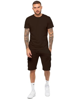 Enzo | Herren T-Shirt-Trainingsanzug mit Shorts-Set
