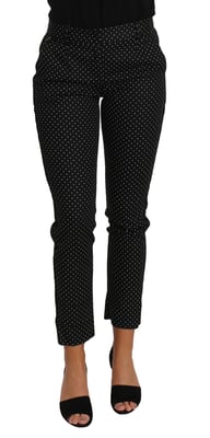Dolce Gabbana Hose im Polka-Dot-Stil