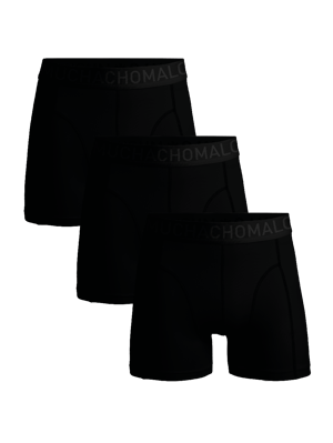 Muchachomalo Herren Bambus Boxer Shorts - 3er Pack - Herren Unterwäsche