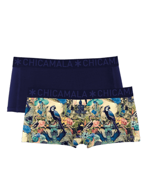 Chicamala Boxer – 2er-Pack – Unterwäsche für Mädchen