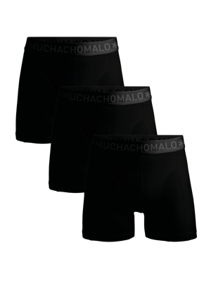 Muchachomalo Boxershorts aus Baumwoll-Modal für Herren – 3er-Pack – Herrenunterwäsch