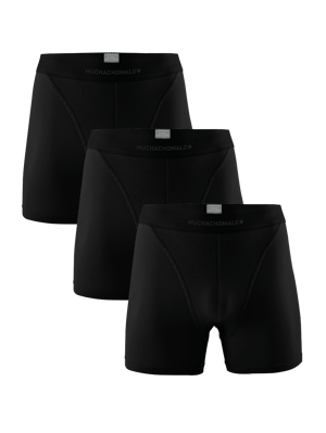 Muchachomalo Herren Pima Baumwolle Boxer Shorts - 3er Pack - Herren Unterwäsche