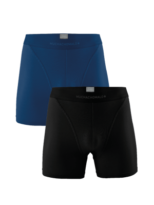 Muchachomalo Herren Pima Baumwolle Boxer Shorts - 2er Pack - Herren Unterwäsche
