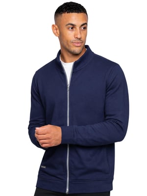 Enzo | Herren Sweatshirt mit Durchgehendem Reißverschluss