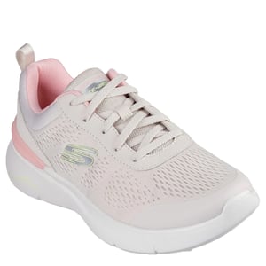 Skechers - Damen Sneaker "Dynamight 2.0 New Heights" (Natürlich/Pink)
