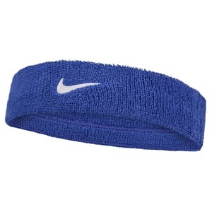 Nike - "Classic" Stirnband (Königsblau/Weiß)