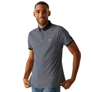 Regatta - "Tiver" Poloshirt für Herren (Marineblau/Steinweiß)