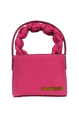 Jacquemus Le Petit Sac Noeud Rosa
