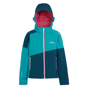 Regatta - "Acidity VII" Softshelljacke für Kinder (Tahoeblau/Leuchtend Blau)